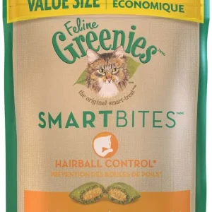 Greenies Feline SmartBites Healthy Indoor Cat Treats Chicken, 4.6 oz