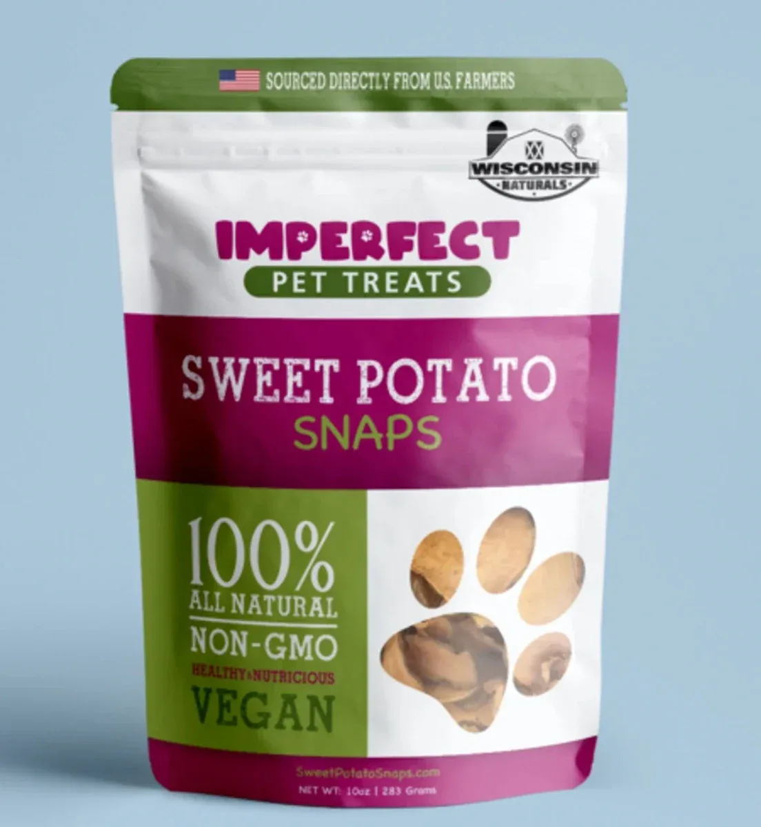 Sweet Potato Snaps Dog Treats