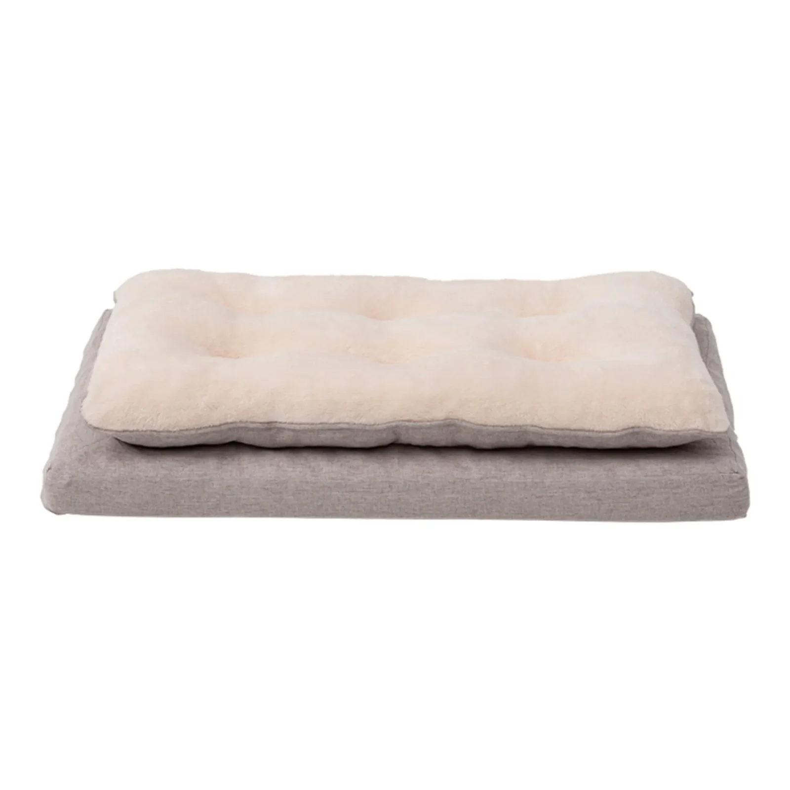 Territory Dog & Cat Khaki Pillow Top Bed, 36 in x 23 in