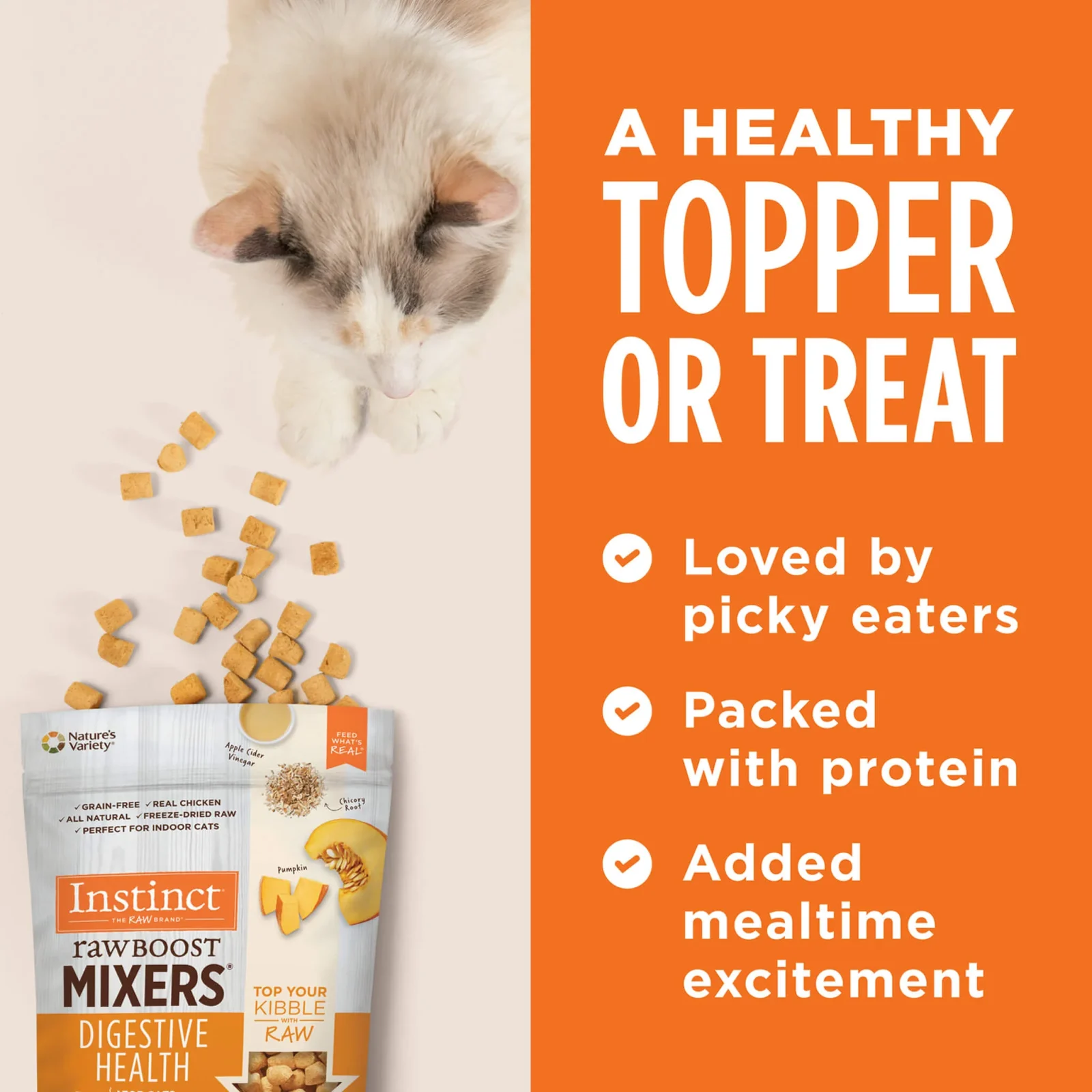 Instinct Raw Boost Mixers Digestive Health Topper for Cats - Image 2