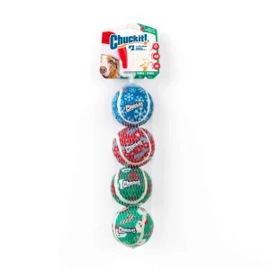 Chuckit!® Holiday Tennis Balls Dog Toy