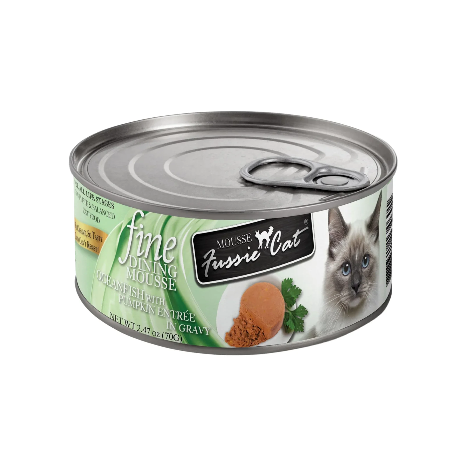 Fussie Cat Fine Dining Mousse Wet Cat Food With Pumpkin