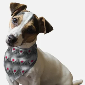 BanDoggie 1940s Retro Style Dog Bandana - Vintage Print Microfiber Pet Bandana