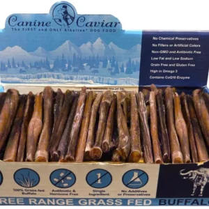 Canine Caviar Buffalo Stix 6 in Dog Chews