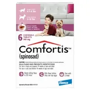 Comfortis (spinosad) Chewable Tablets for Cats & Dogs