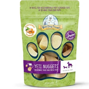 Yeti Dog Nuggets Turmeric Flavored 6 ct 3.5 oz