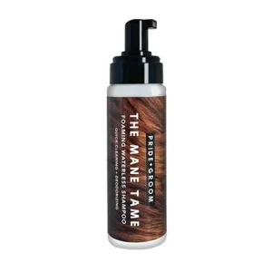 PRIDE+GROOM The Mane Tame Waterless Dog Shampoo Foam 7.1 oz
