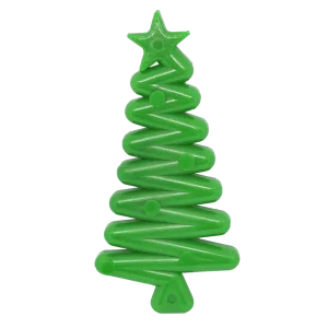 MKB Christmas Tree Ultra Durable Nylon Dog Chew Toy for Aggressive Chewers