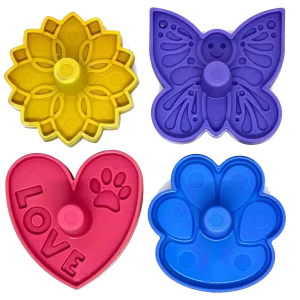 Unstoppables Stopper & Stand for SodaPup Rubber Dog Treat Dispensers, 4-Pack