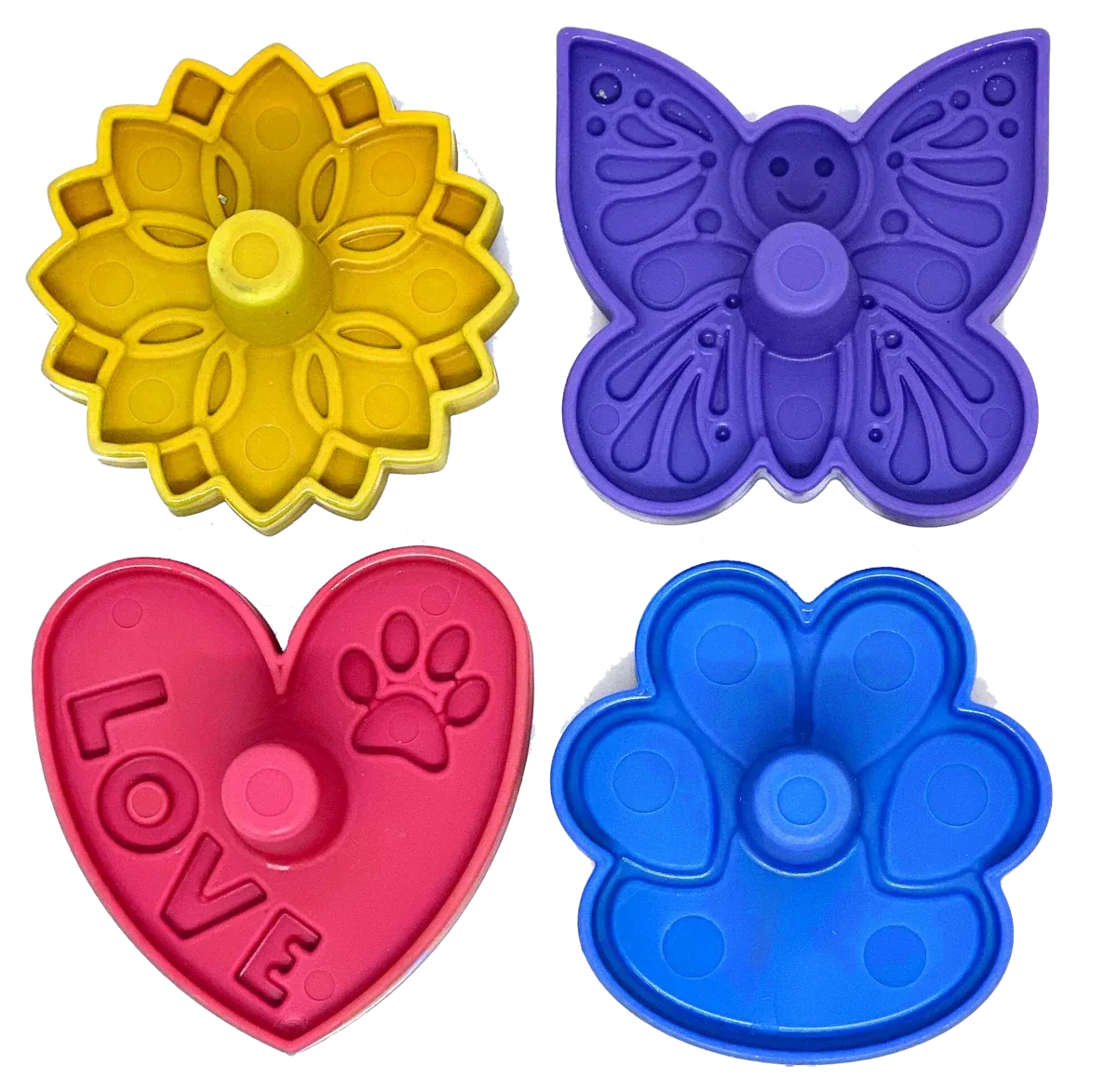 Unstoppables Stopper & Stand for SodaPup Rubber Dog Treat Dispensers, 4-Pack