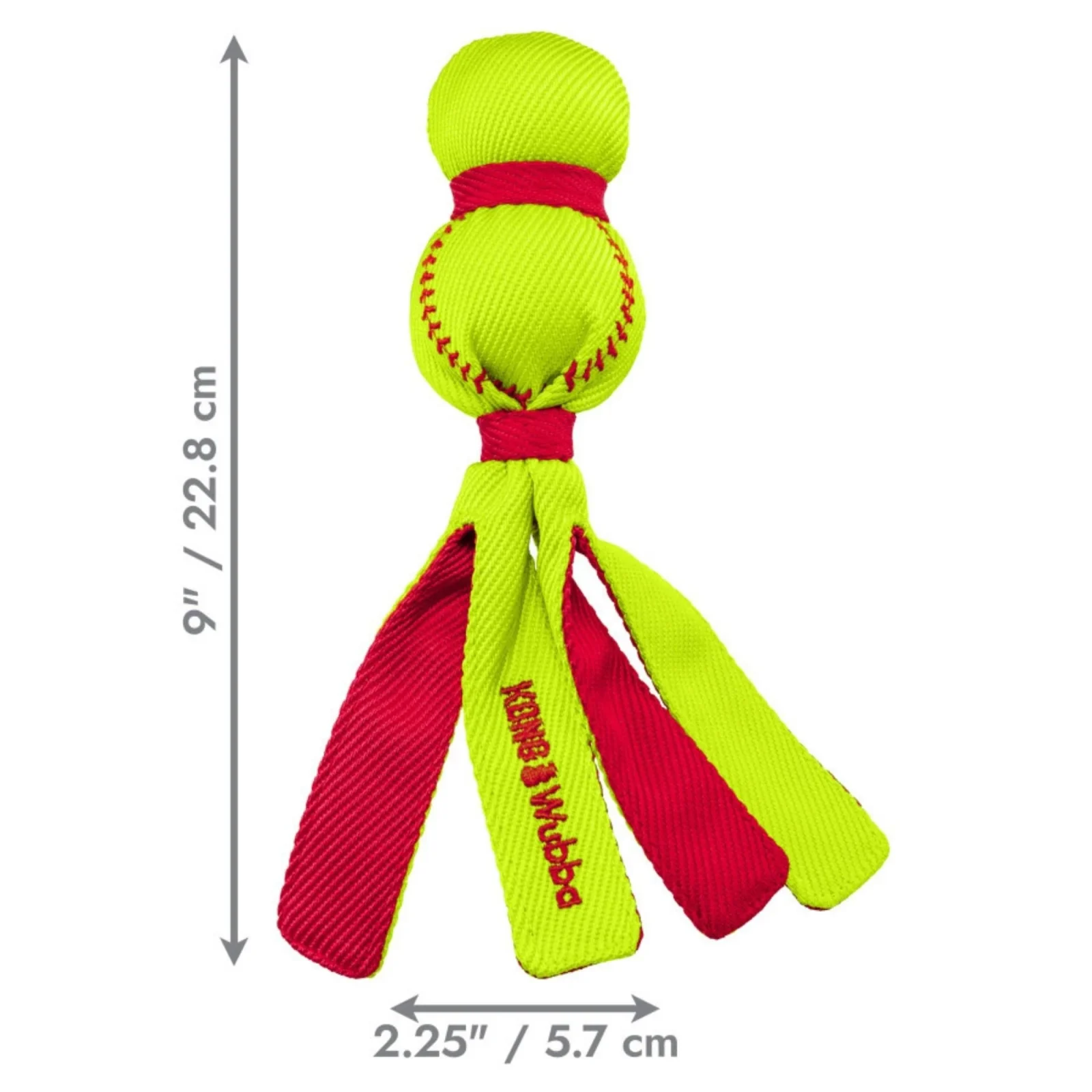 KONG Wubba Sport Dog Toy Softball, Small - Image 2