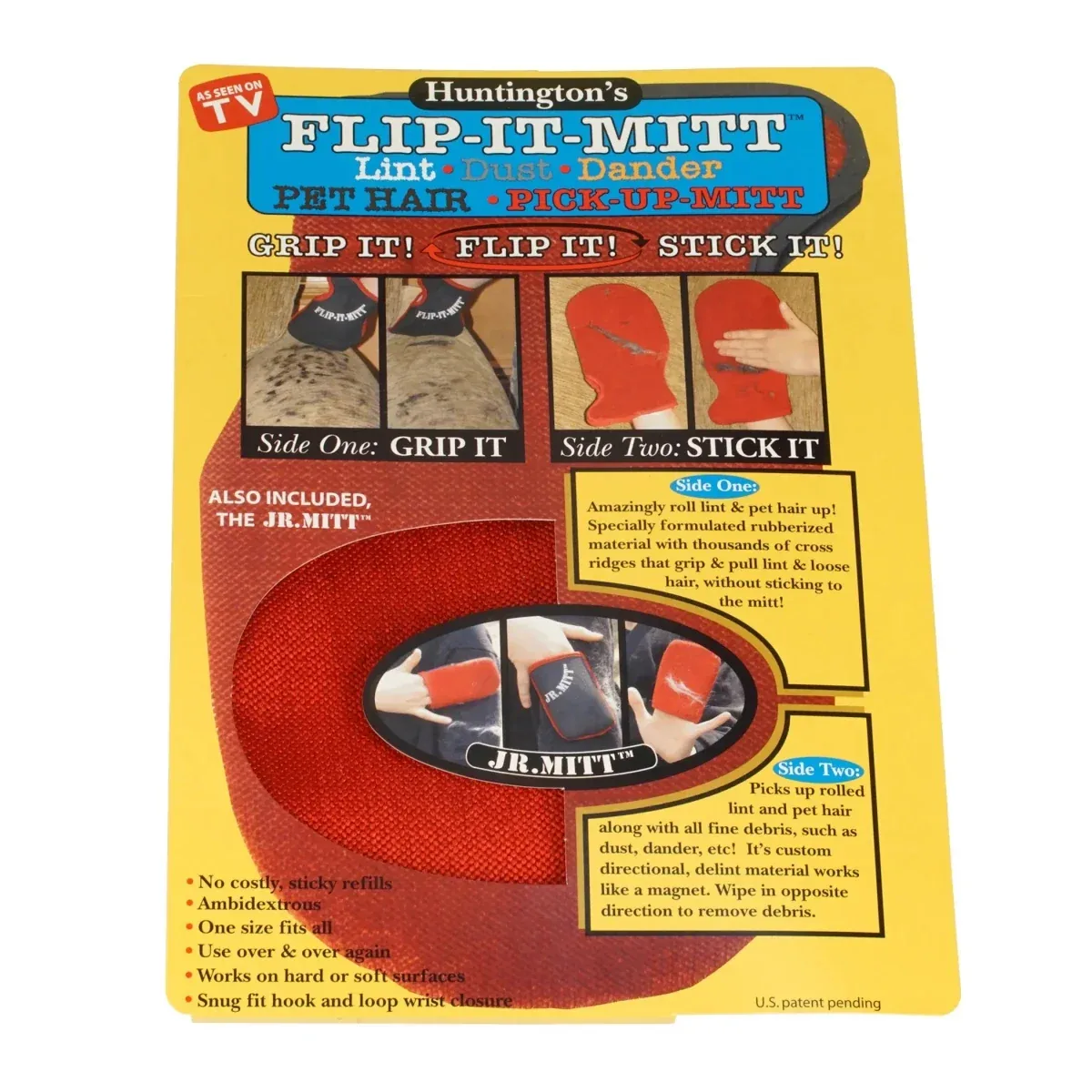 Flip-It-Mitt For Easy Pet Hair Removal - Image 2