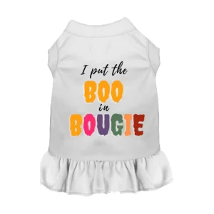 I Put the BOO in Bougie Dog Tee and Dress - Halloween Dog Apparel by Bark Fifth Avenue