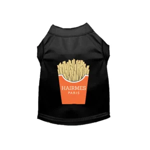 A Side of Hairmes French Fries Dog Shirt by Bark Fifth Avenue