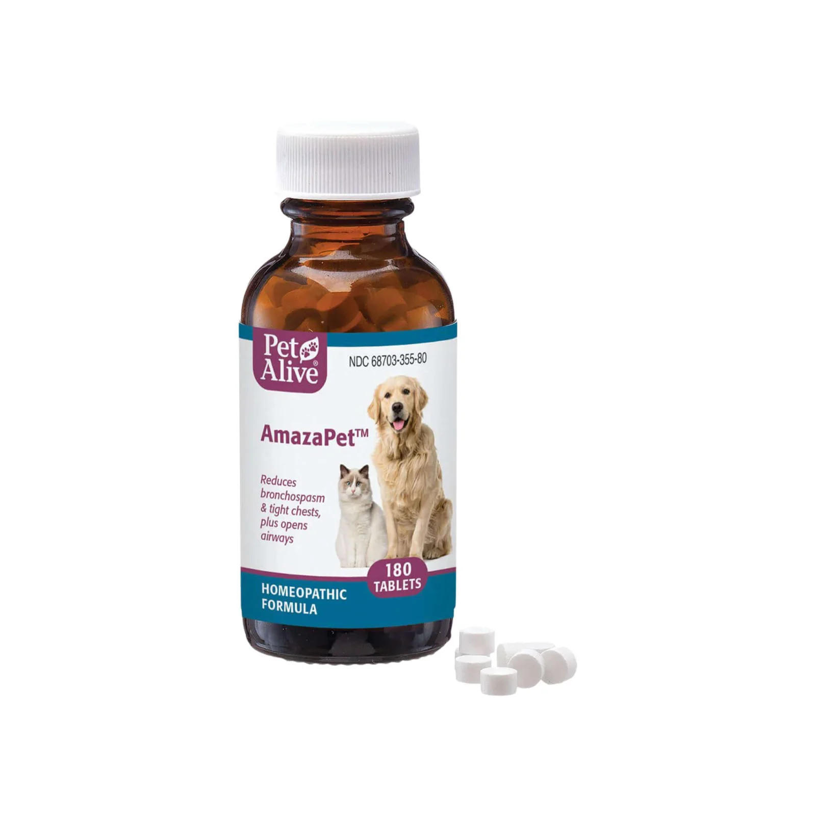 PetAlive AmazaPet Respiratory Homeopathic Remedy for Dogs & Cats - Image 2
