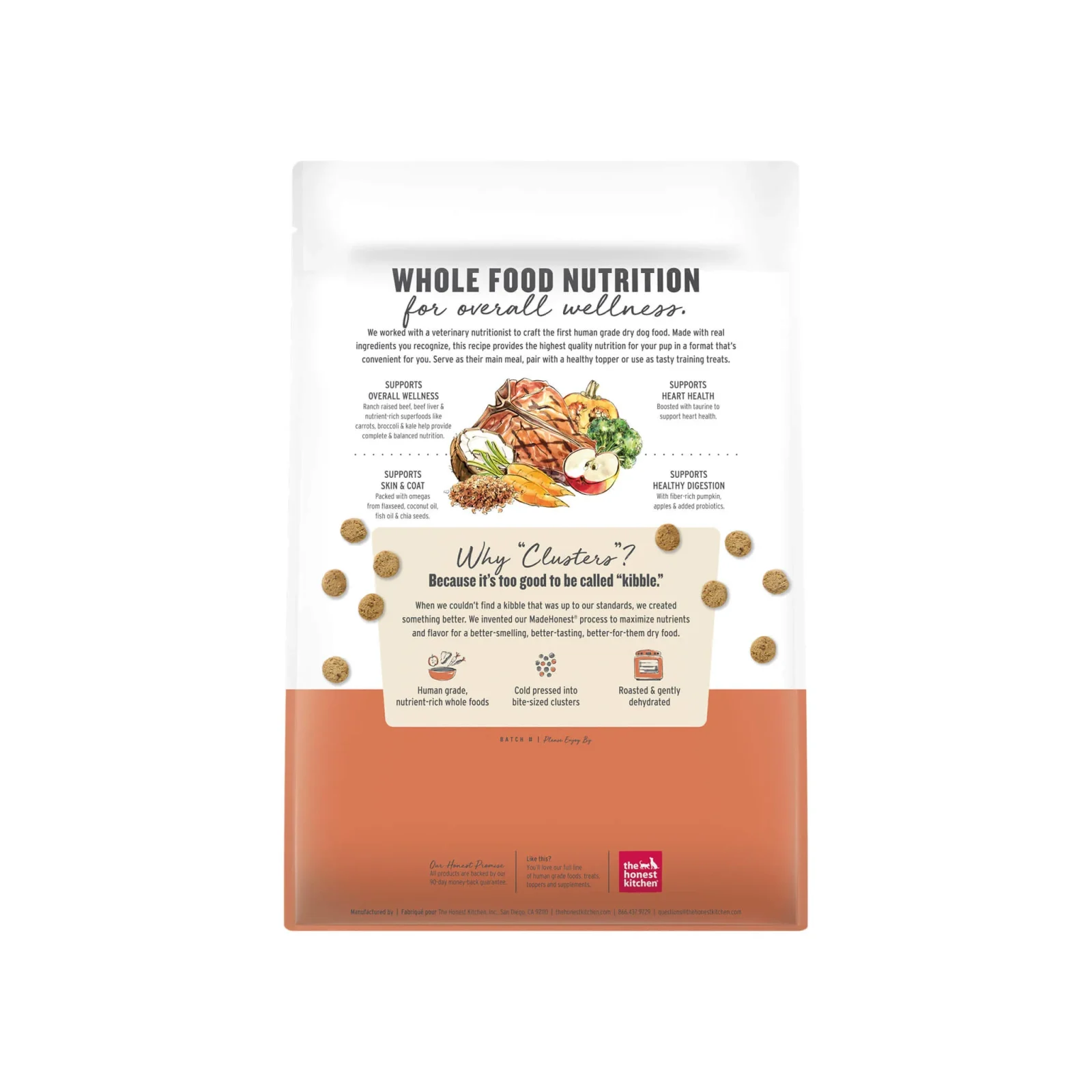 The Honest Kitchen Grain Free Whole Food Clusters Dry Dog Food - Image 2