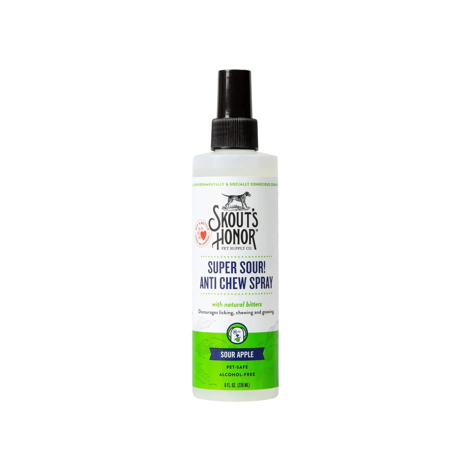 Skout's Honor Super Sour! Anti Chew Spray for Dogs & Cats