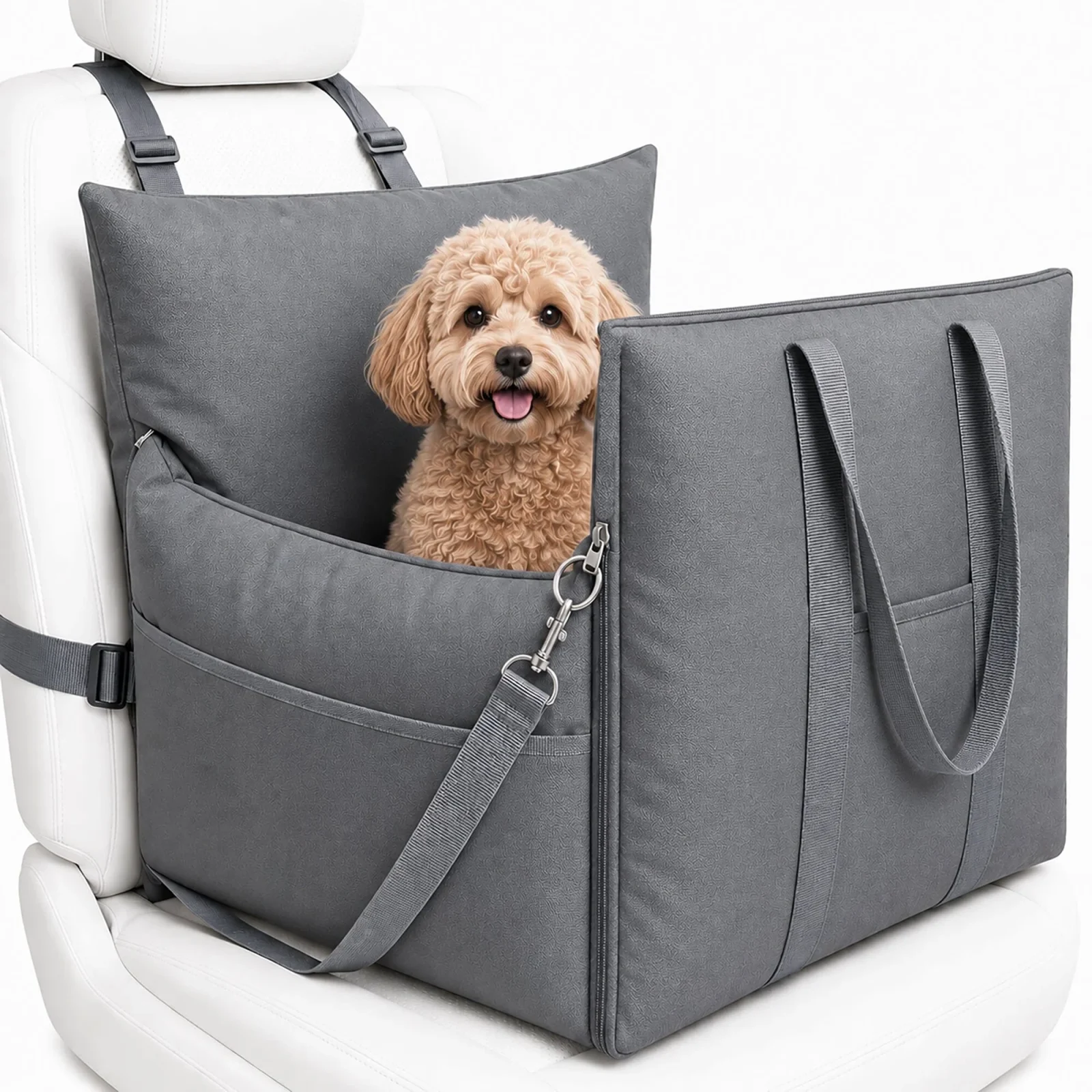 Pet Life ® RideNest 2-in-1 Travel Pet Carseat and Pet Bed
