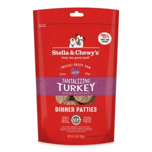 Stella & Chewy's - Tantalizing Turkey Freeze-Dried Raw Dinner Patties