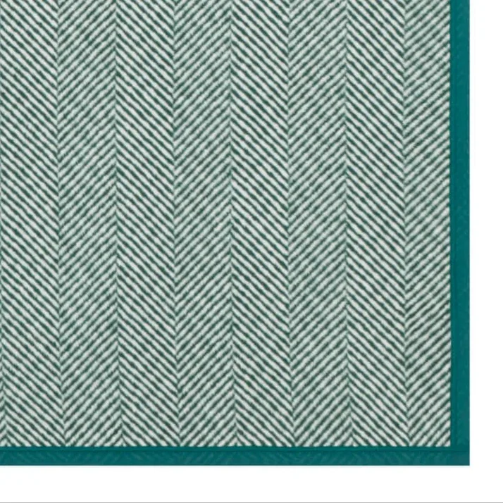ChappyWrap Harborview Herringbone Evergreen Dog Blanket - Image 2