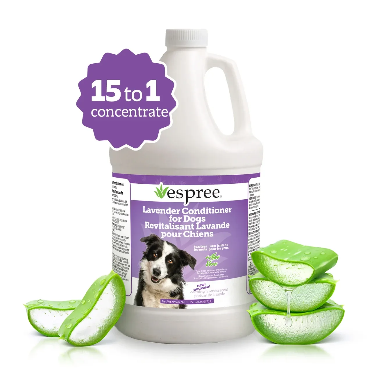 Espree Calming Lavender & Chamomile 2-in-1 Shampoo and Conditioner Gallon