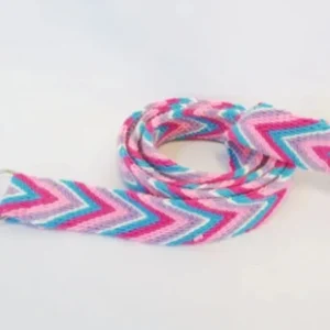Pink Handmade Wayuu Pet Dog Leash
