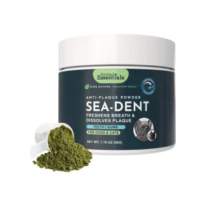 Animal Essentials SeaDent Kelp & Enzymes Plaque & Tartar Control Powder for Dogs