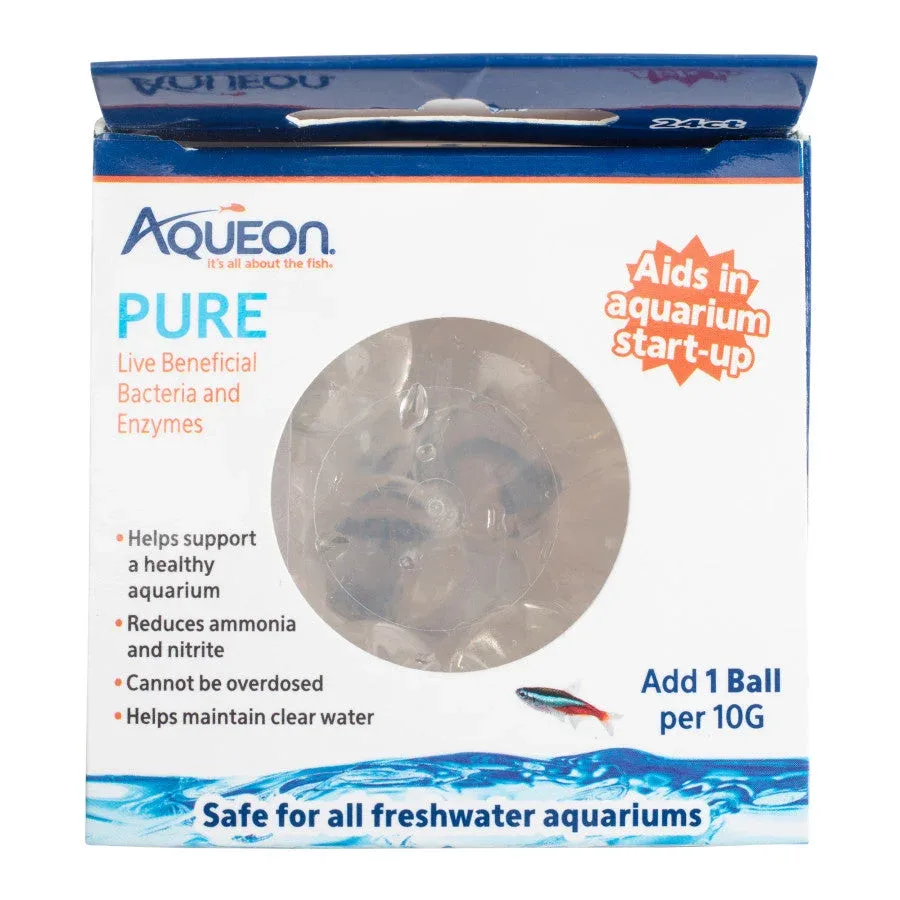 Aqueon PURE Live Beneficial Bacteria 24 ct, 10 gal - Image 2