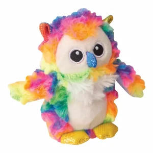 SnugArooz Baby Hootie the Owl Plush Dog Toy 5 in
