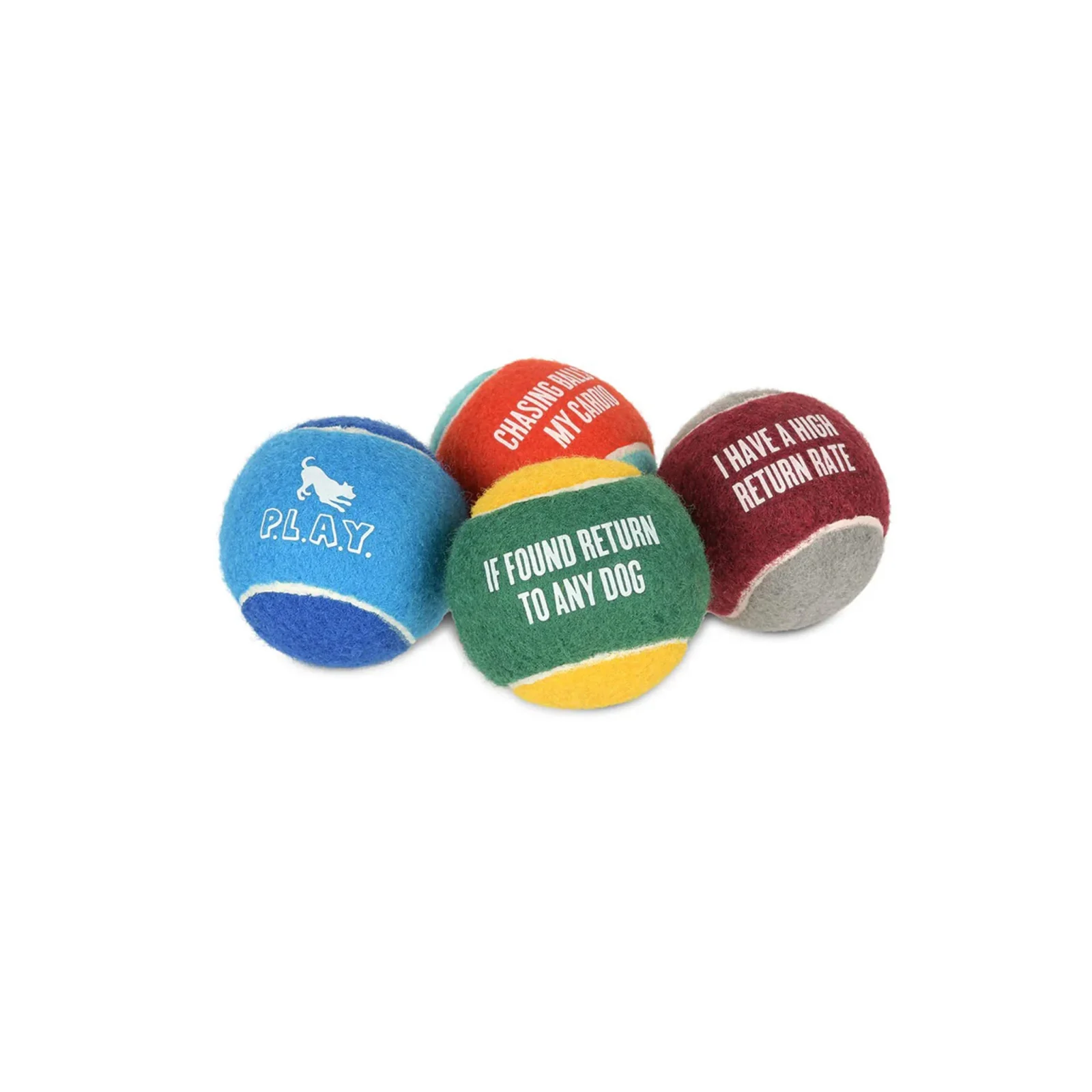 P.L.A.Y. Tennis Ball Dog Toys - Image 2