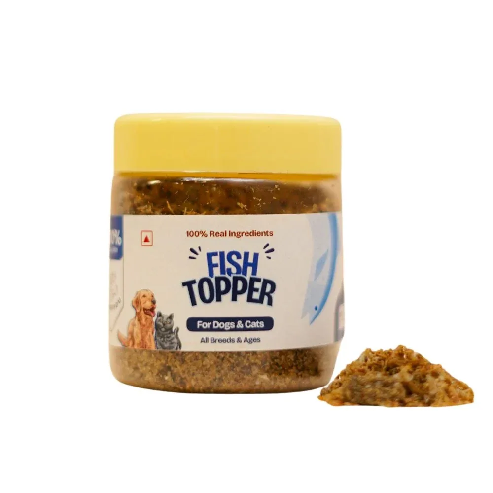 FloofYou Fish Topper for Dogs & Cats