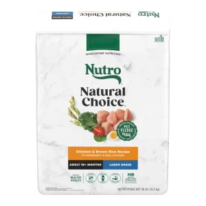 Nutro Products Natural Choice Large Breed Adult Dry Dog Food Chicken & Brown Rice 36 lb