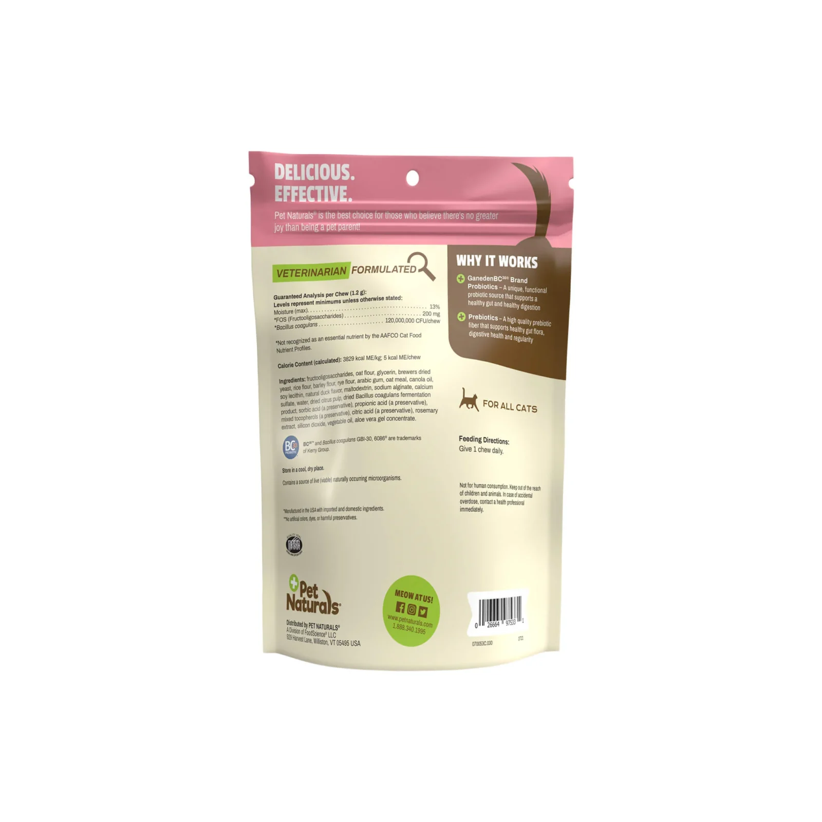 Pet Naturals Daily Probiotics for Cats - Image 2