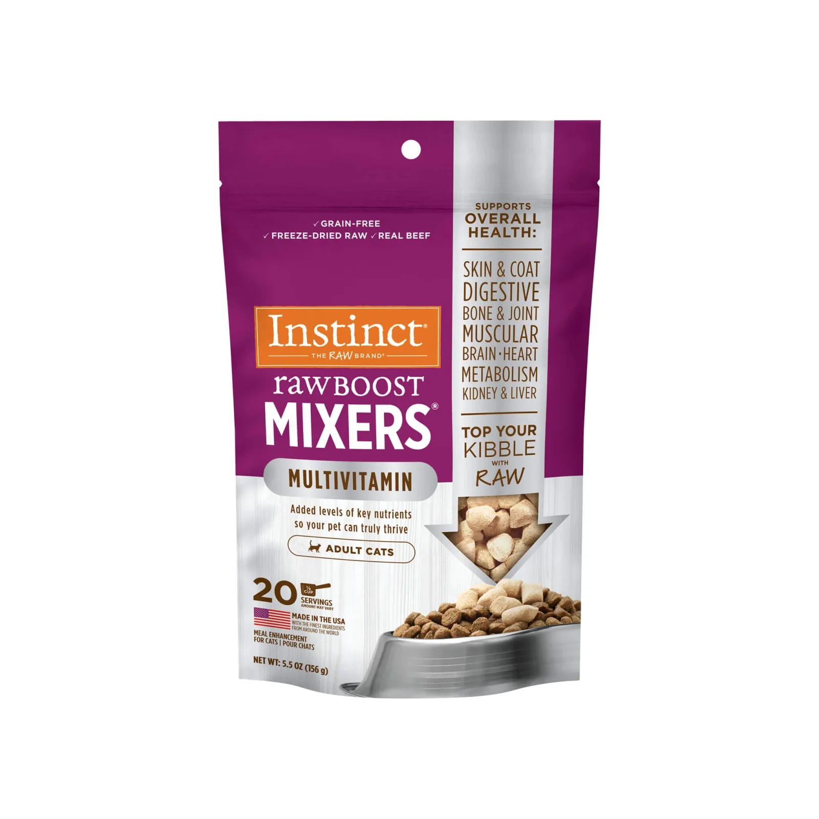 Instinct Raw Boost Mixers Multivitamin Topper for Cats
