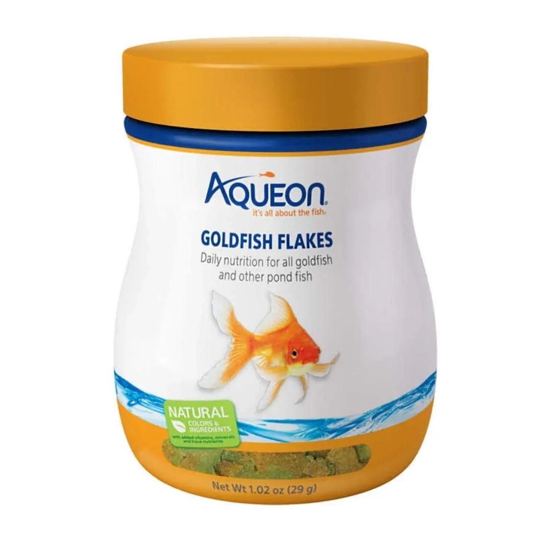 Aqueon Goldfish Flakes, 1.02 oz