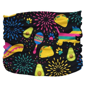 Taco Pawty Pup Scruff - Fiesta Dog Bandana Dog Collar