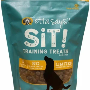 Etta Says! Sit! Dog Training Dog Treats Peanut Butter Recipe Value Bag 16 oz