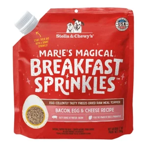 Stella & Chewy's Dog Freeze-Dried Magical Breakfast Sprinkles Bacon, Egg & Cheese 7 oz
