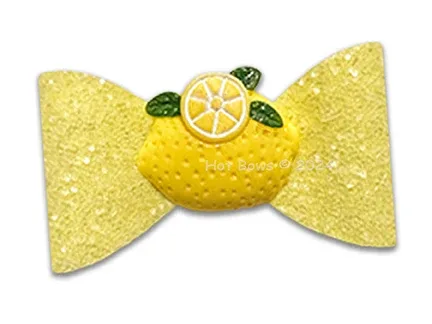 Lemonade Big Hair Bow