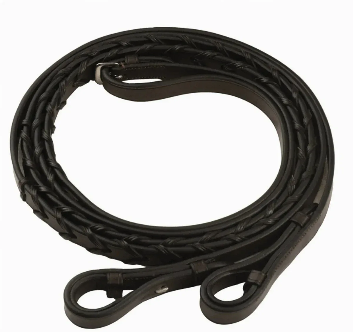 Henri de Rivel Advantage Extra Long Flat Laced Reins - Image 2