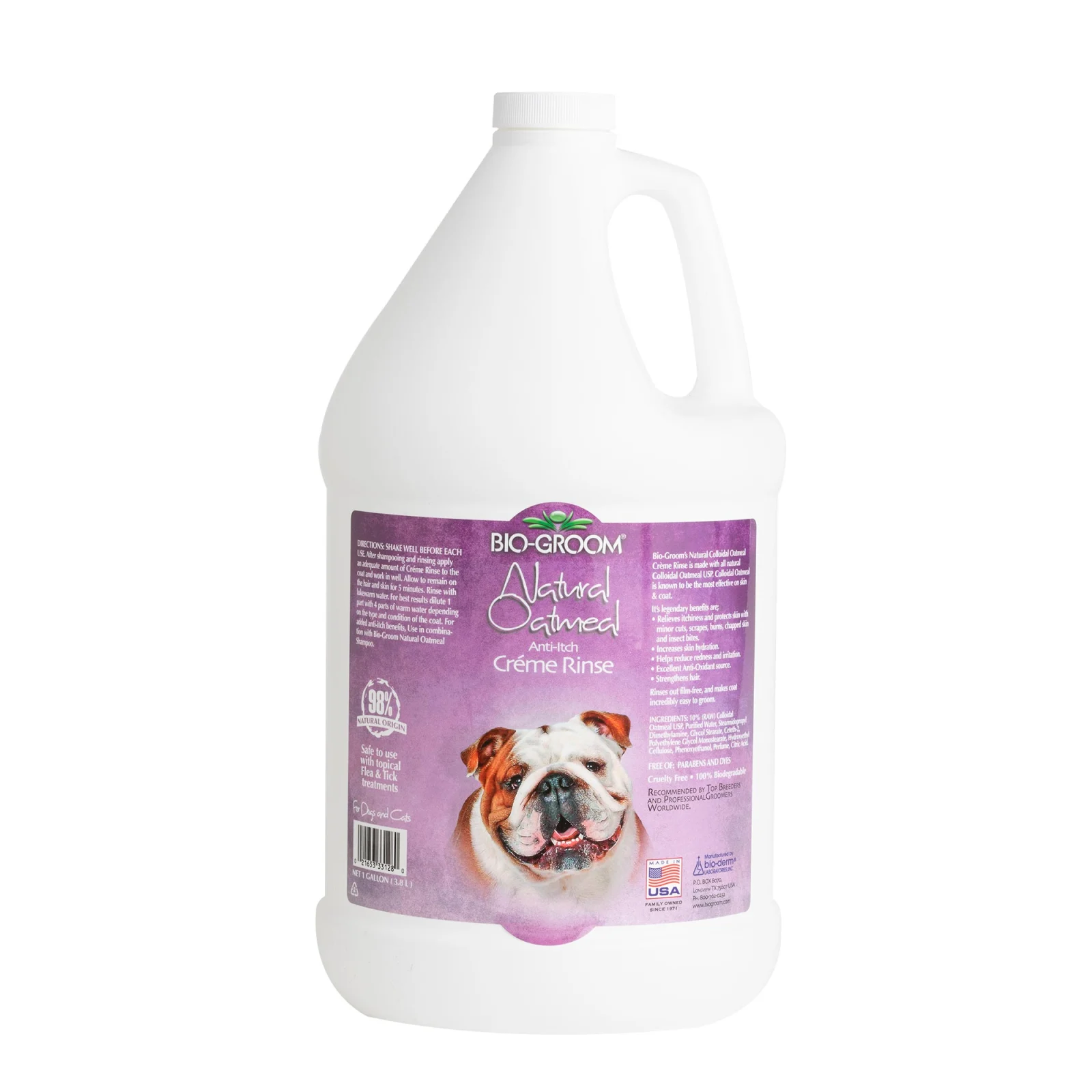 Case Pack – Natural Oatmeal Soothing Anti-Itch Creme Rinse Dog Conditoner - Image 2