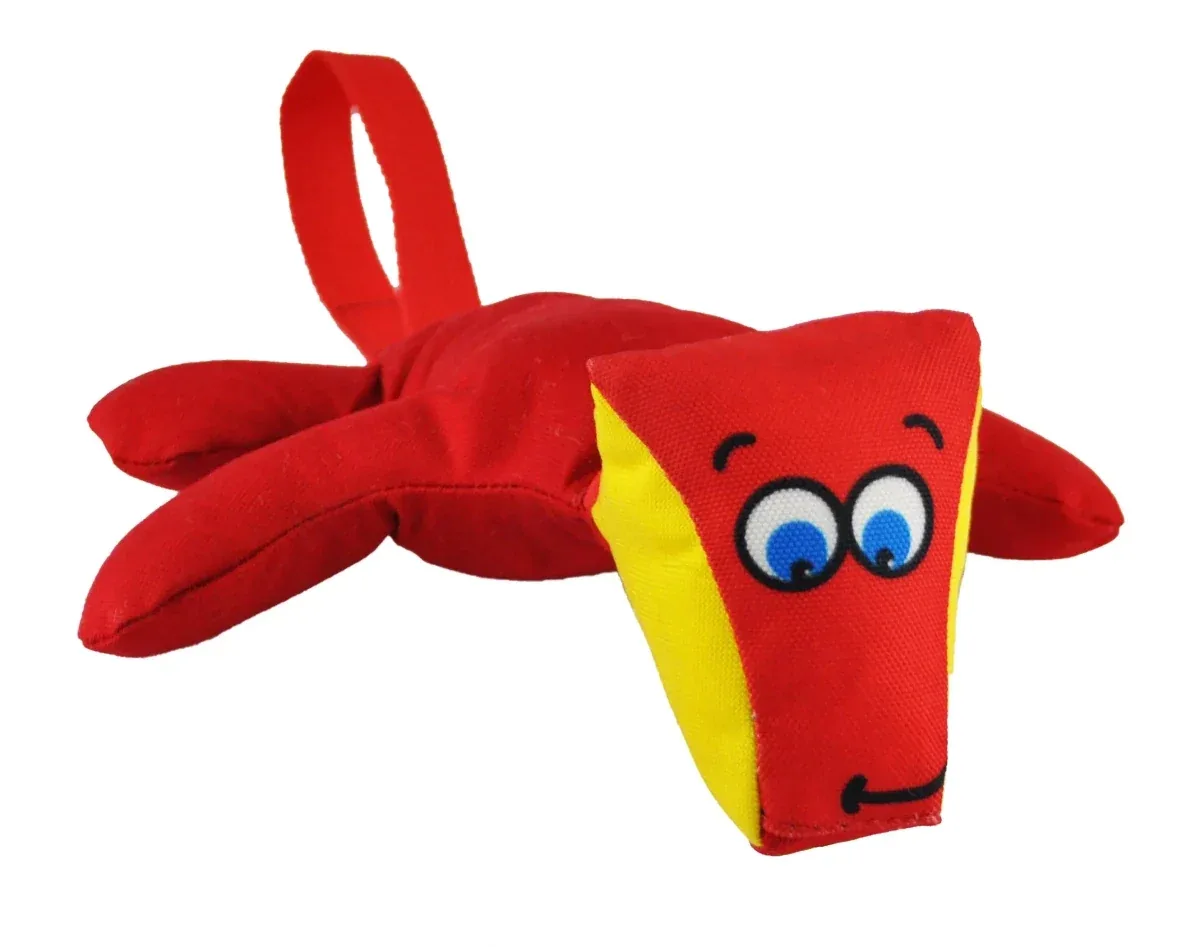 Diggity Dog Toy - Durable Nylon Flyer & Tug for Active Fetch Play