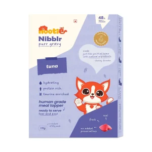 Nootie Nibblr Purr Tuna Gravy Cat Wet Food