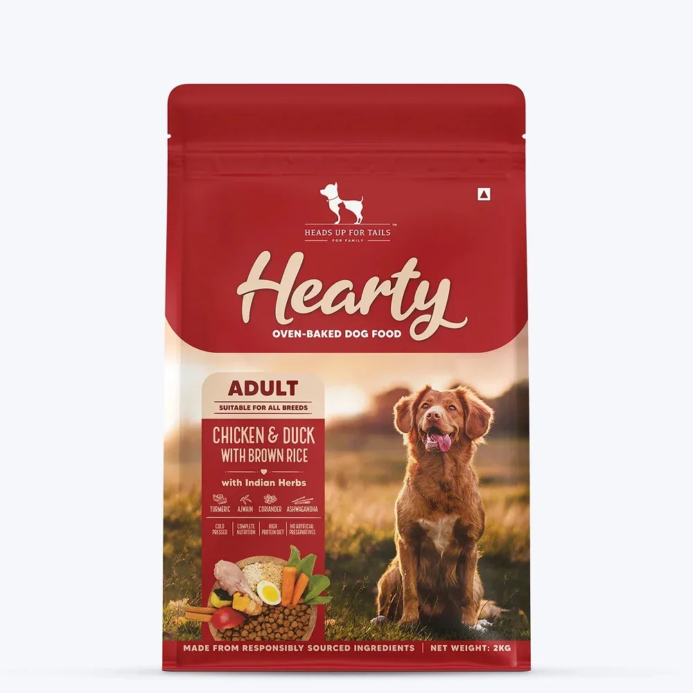 HUFT Hearty Oven Baked Chicken & Duck with Brown Rice Adult Dog Dry Food