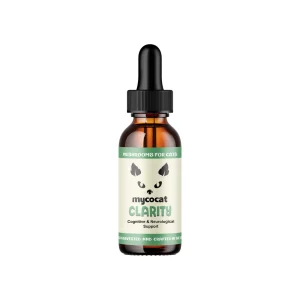 MycoDog Clarity Liquid Cognitive Support Supplement for Cats