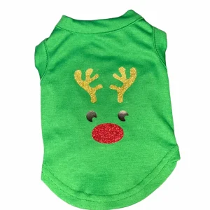 Fabulously Rudolph Holiday Dog Tee by Bark Fifth Avenue