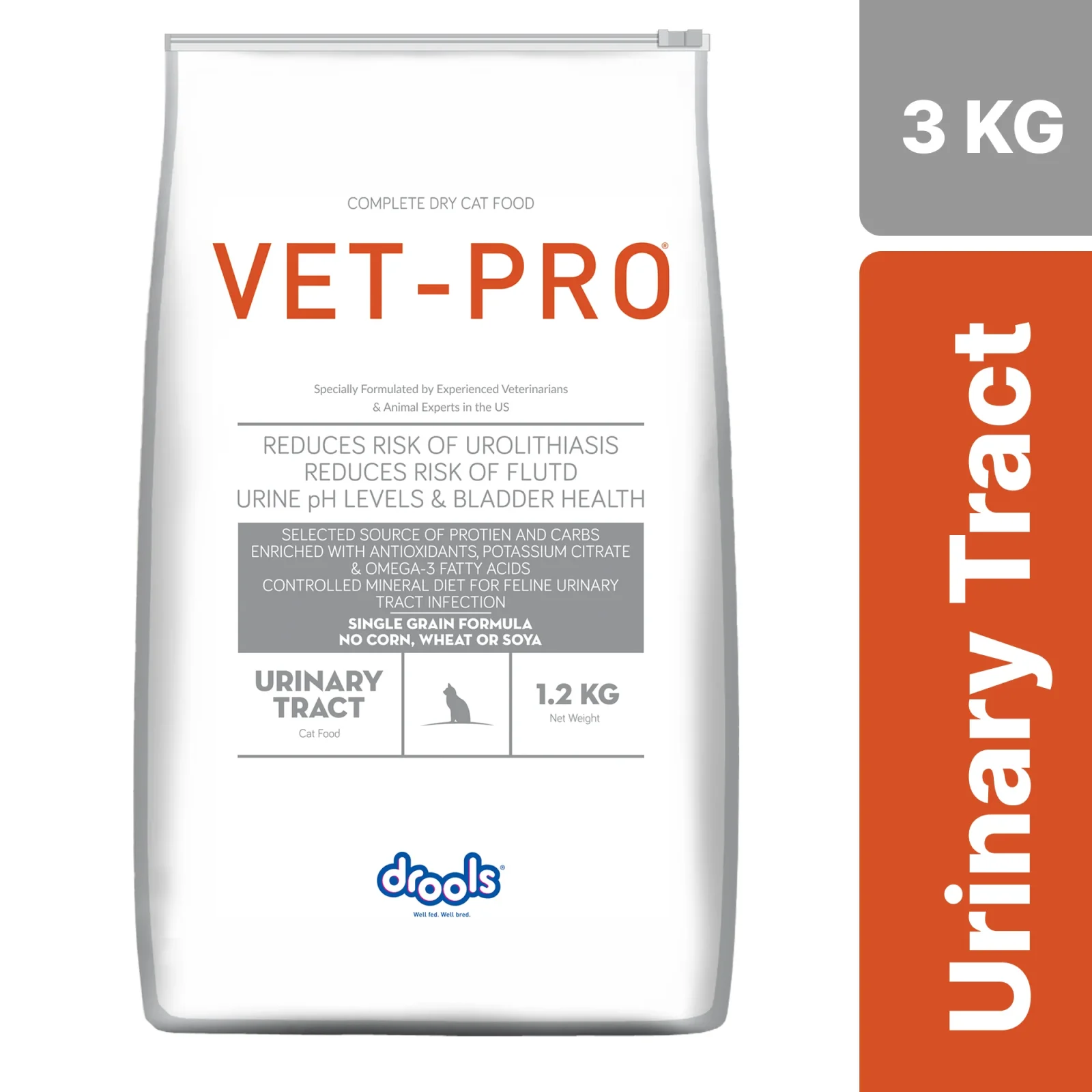 Drools VET PRO Urinary Tract Adult Cat Dry Food - Image 2
