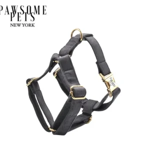 Step-in Dog Harness, Dark Grey