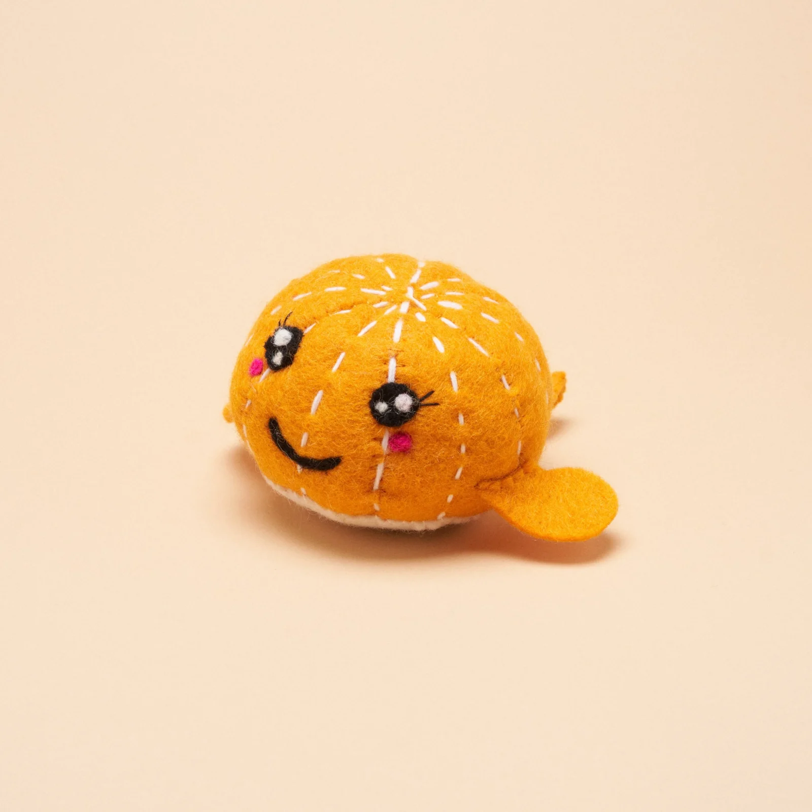 Orange Whale Squeaker Toy - Image 2