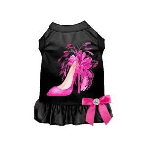 The Higher The Heel Dress - Ruffle Dog Dress by Bark Fifth Avenue